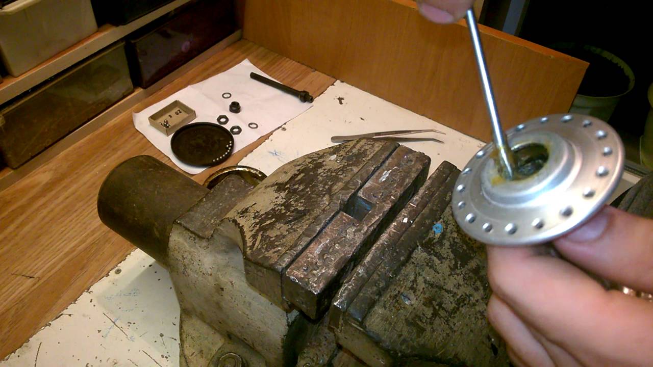 Сборка передней втулки велосипеда "Старт-шоссе" Москва-80. - YouTube