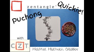 Puchong | Zentangle® Quickie