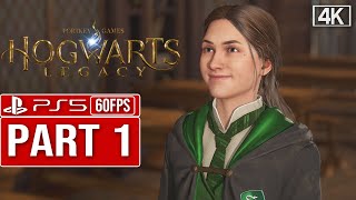 First Day At Hogwarts - Hogwarts Legacy Gameplay Walkthrough Part 1 4K UHD PS5