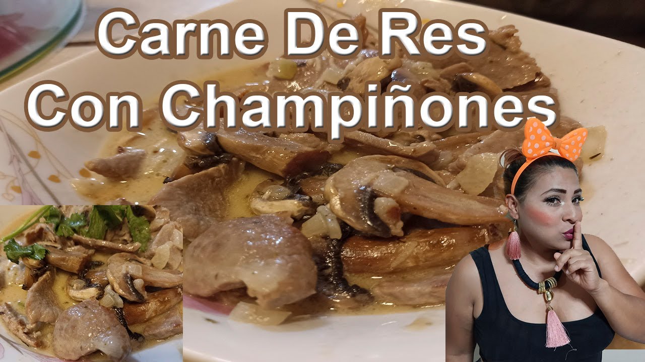 Ese Sabor que Falta en Tu Cocina Carne con Hongos