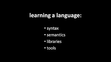 Programming Languages   part 5 of 7
