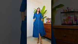 Modest Denim Dresses From Flipkart
