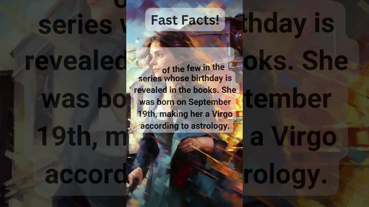 Fast Facts!  Harry Potter re-imagined, inspired by John William Waterhouse v4 