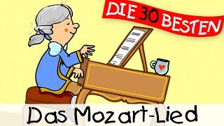 Video thumbnail of "🏞️ Das Mozart-Lied - Klassiklieder zum Mitsingen || Kinderlieder"