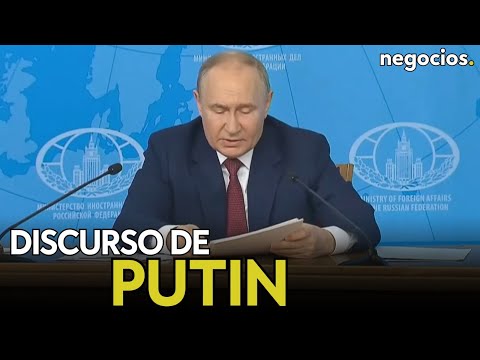 DISCURSO DE PUTIN: &ldquo;No retorno&rdquo; mundial, afrenta al modelo de Occidente y las exigencias para la paz