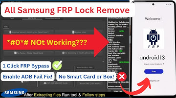 All Samsung 1 Click FRP Unlock Tool 2023 Google Bypass, enable ADB fail Fix *#0*#, latest update!