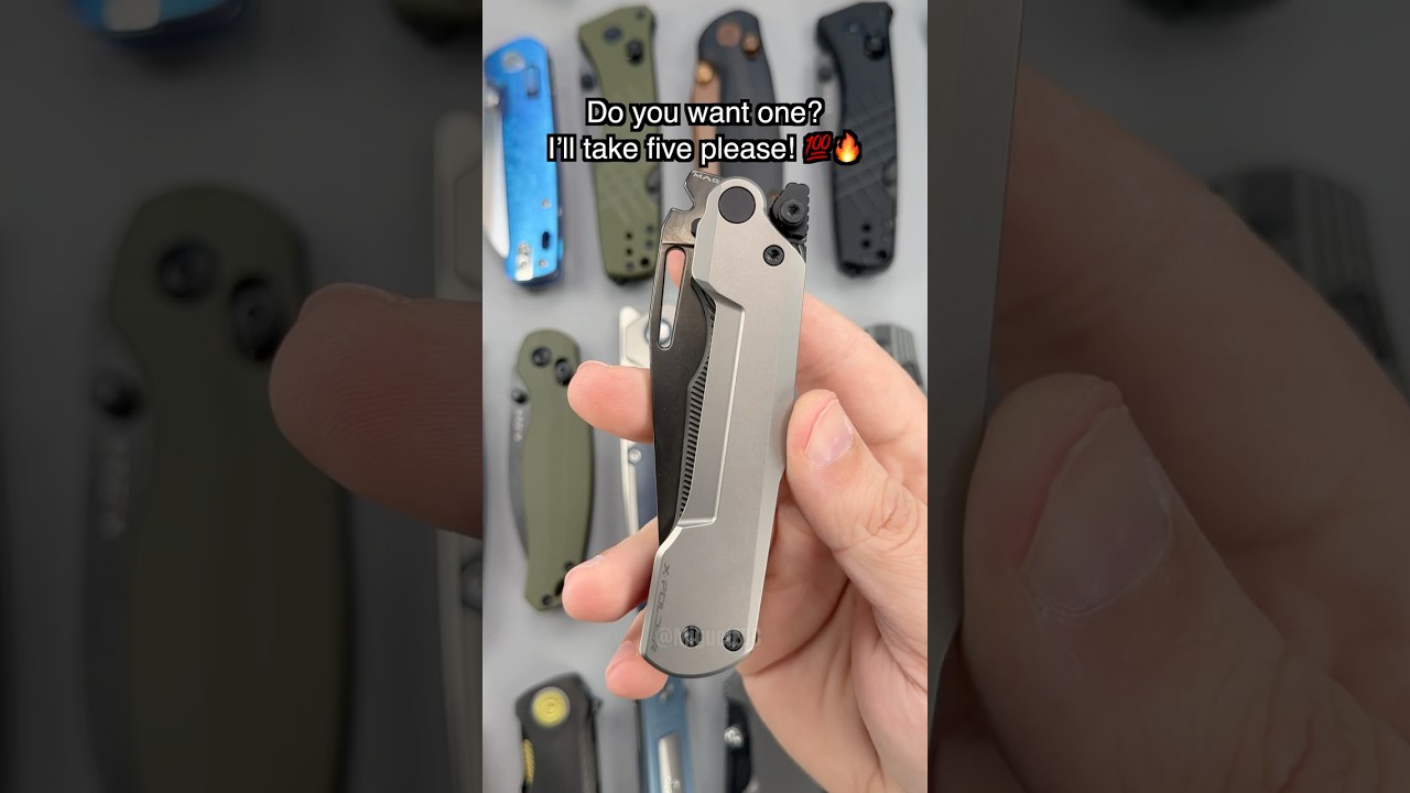 Самый безумный складной нож, который вы когда-либо видели?! 💯🤯 Winterbladeco X-Folder! 