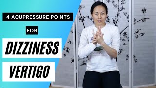 Acupressure and Reflexology Points for Dizziness and Vertigo