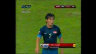 Indonesia 1 - 0 Singapore AFF Suzuki Cup 2012 (Andik's Goal)