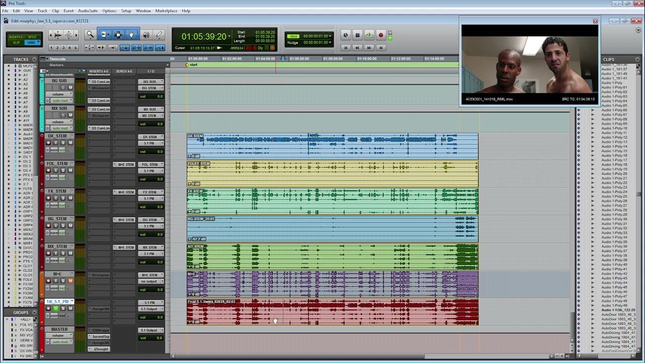 Mixing film audio in 5 1 surround sound vs stereo youtube