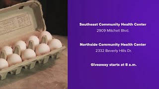 Here's where North Texans can get free eggs this weekend