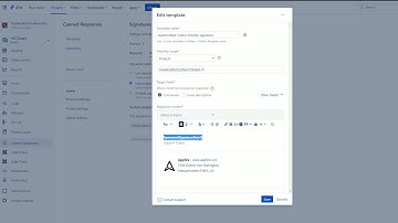 Customizable Signatures in Canned Responses Pro Templates for Jira