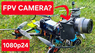 My FPV Cam is bigger than yours 😄 Can you fly FPV from a cinema cam?