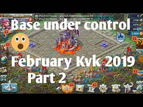 Lords mobile February kvk 2019 part 2 | lords mobile kvk - YouTube