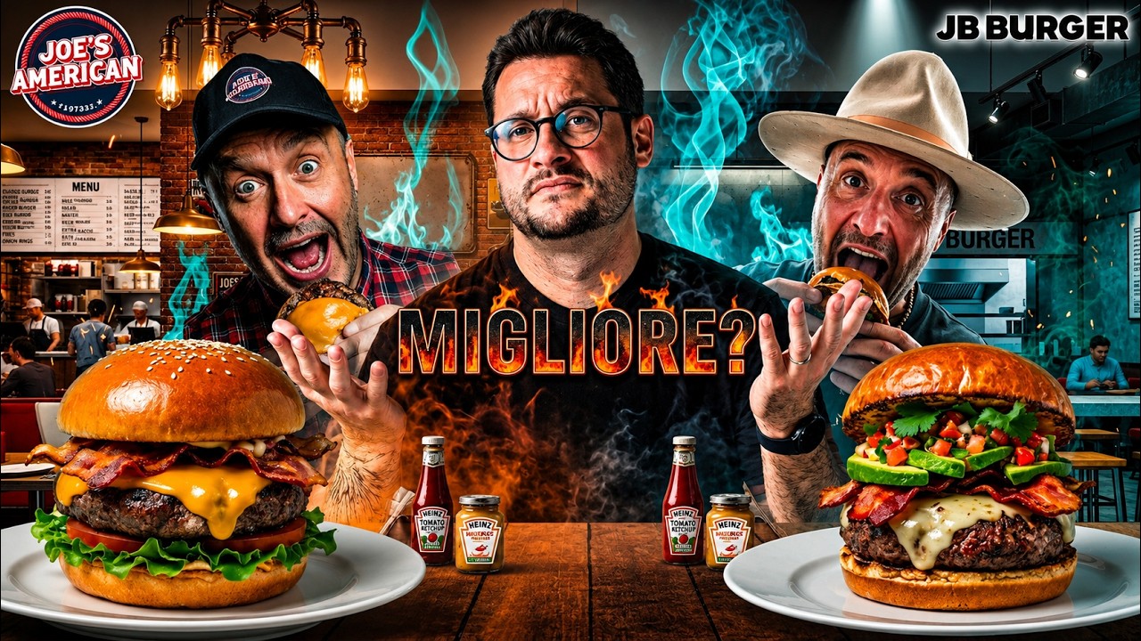 Joe's American vs JB: chi fa davvero l'hamburger migliore?