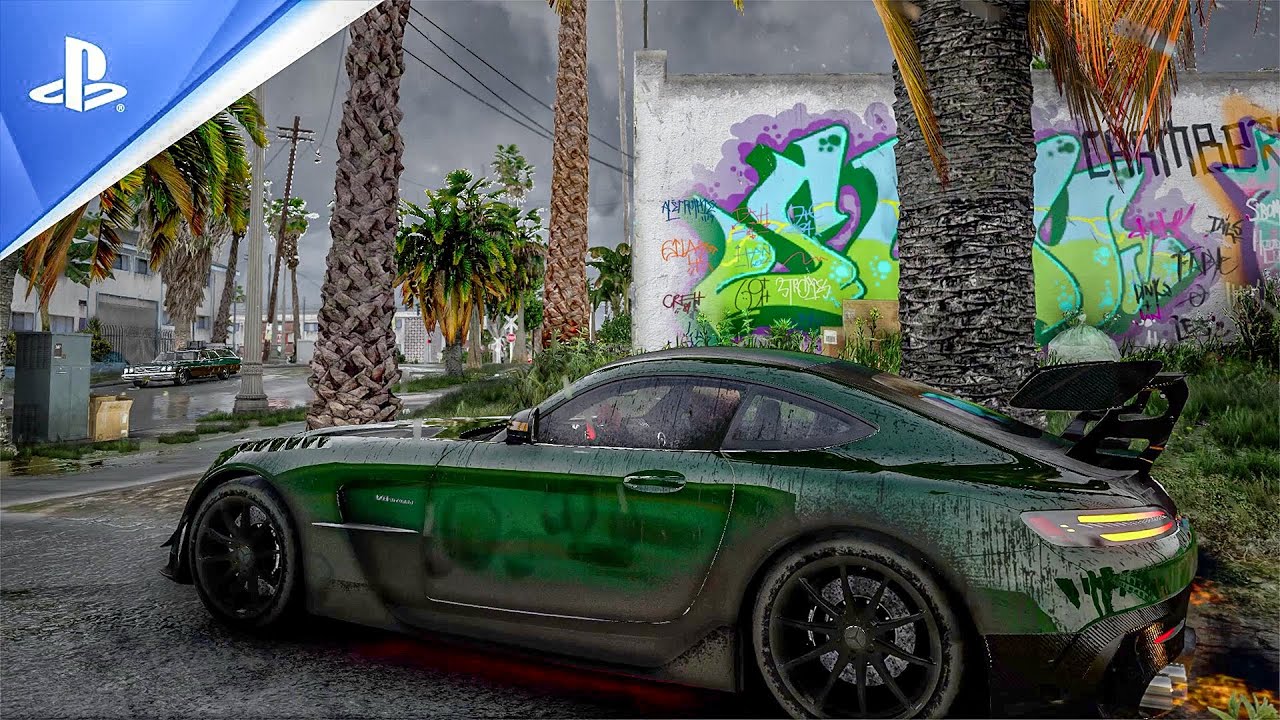 Ultra Realistic Rain Drive in GTA 5 | GTA 5 ULTRA REALISTIC GRAPHICS ...