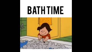 Snoopy   BATH TIME. #shorts #snoopy @Snoopy