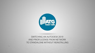 Switching an Autodesk 2019 & Prior License from Network to Standalone without Reinstalling