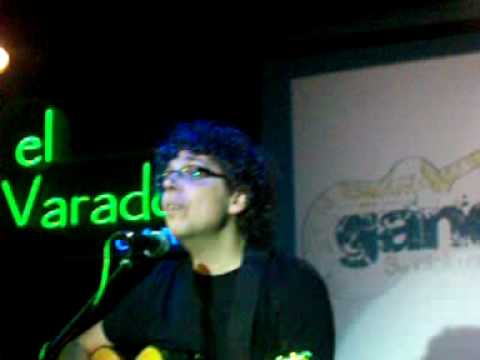 Pedro Guerra, concierto en El Varadero, Gandiautor 2009, 22/05. "Corazn enfadado".