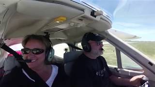 A Pandemic Picnic flying to Ann Arbor in the Cessna 177B!