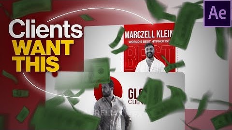 How To EDIT LIKE A PROFESSIONAL | AFTER EFFECTS TUTORIAL