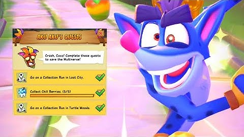 Crash Bandicoot: On the Run - Gameplay Part 5 - AKU AKU