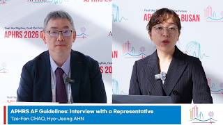 [APHRS TV] APHRS AF Guidelines: Interview with a Representative