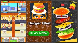 Burger Chef Idle Profit Game (Gameplay Android) screenshot 2