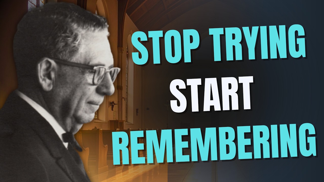 Stop Striving—The Spiritual Reset Is Remembrance, Not Effort (Joel S. Goldsmith)