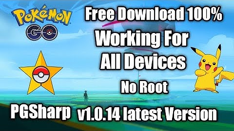 PGSharp Latest Version Free Download 100% Working For All Devices 🔥🔥