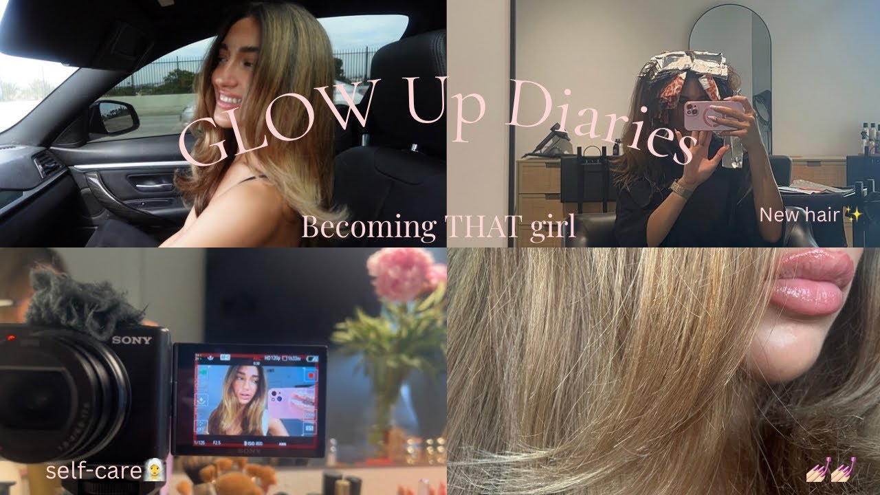 Glow Up With Me Diaries 🧖‍♀️🤍 | self-care, everything shower, hair, nails, working out|