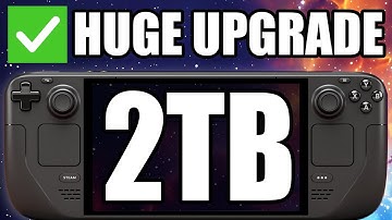 EASY Steam Deck OLED SSD Replacement - 2TB UPGRADE