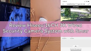 Review Hiseeu 16CH 3K Wired Security Camera System with Smart Dual Light,Audio,Vehicle/Person Detect