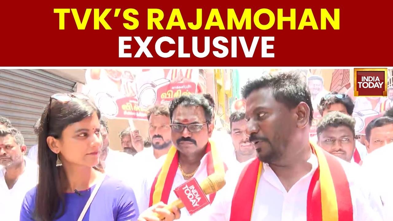 Gmk Rajhamohan TVK's Egmore Candidate K Rajamohan Says 'Youngsters Give Me A Chance ...