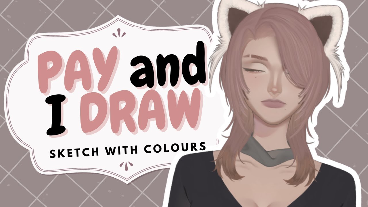 【PAY & iDRAW】GIMME UR RM25..pwease..🍎 #初见欢迎 #欢迎降落 #雜談 #縱型配信 | MYViki