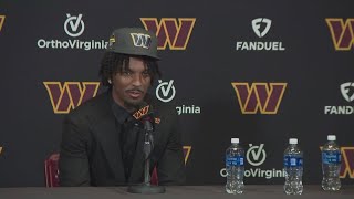 Commanders first pick Jayden Daniels recalls when he took 