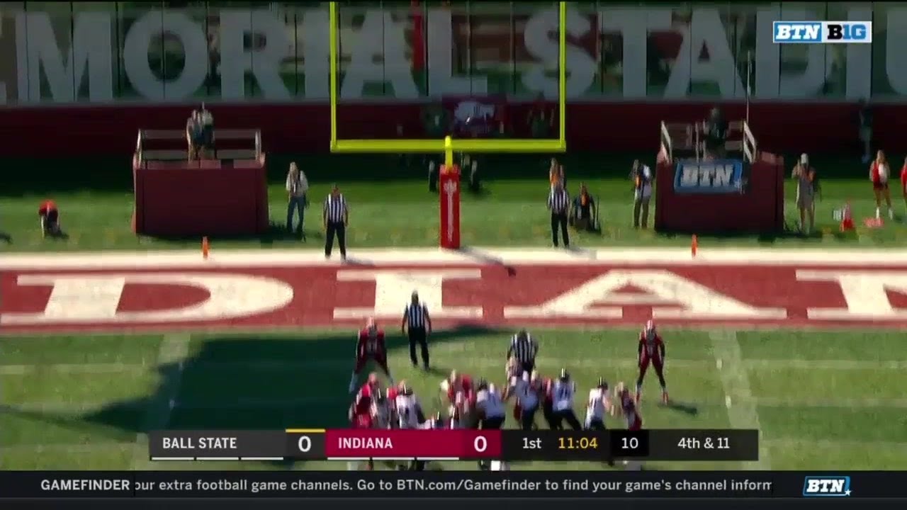 Ball State vs. Indiana Top 3 Plays of First Quarter Big Ten Football