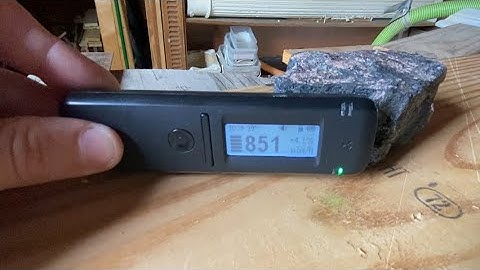 Extremely Hot Pitchblende Sample