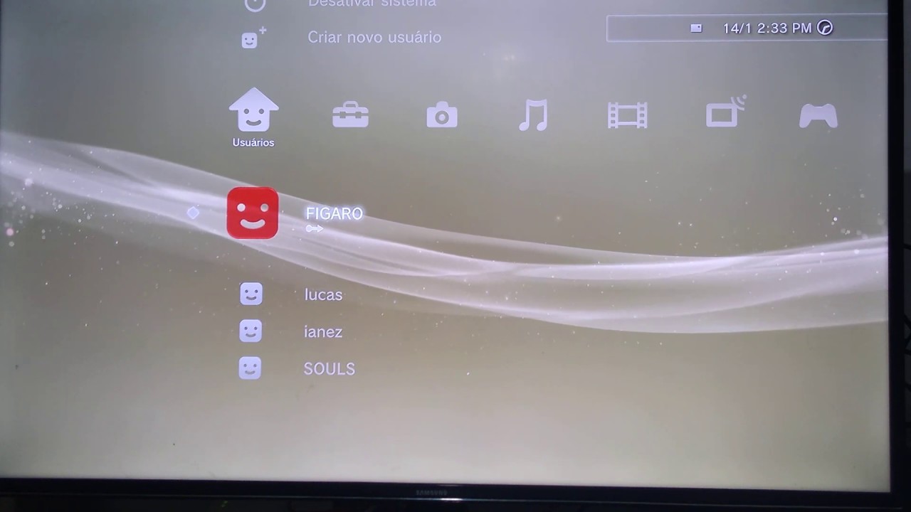 Mudar a Cor do Ícone de Usuário no PS3 - YouTube