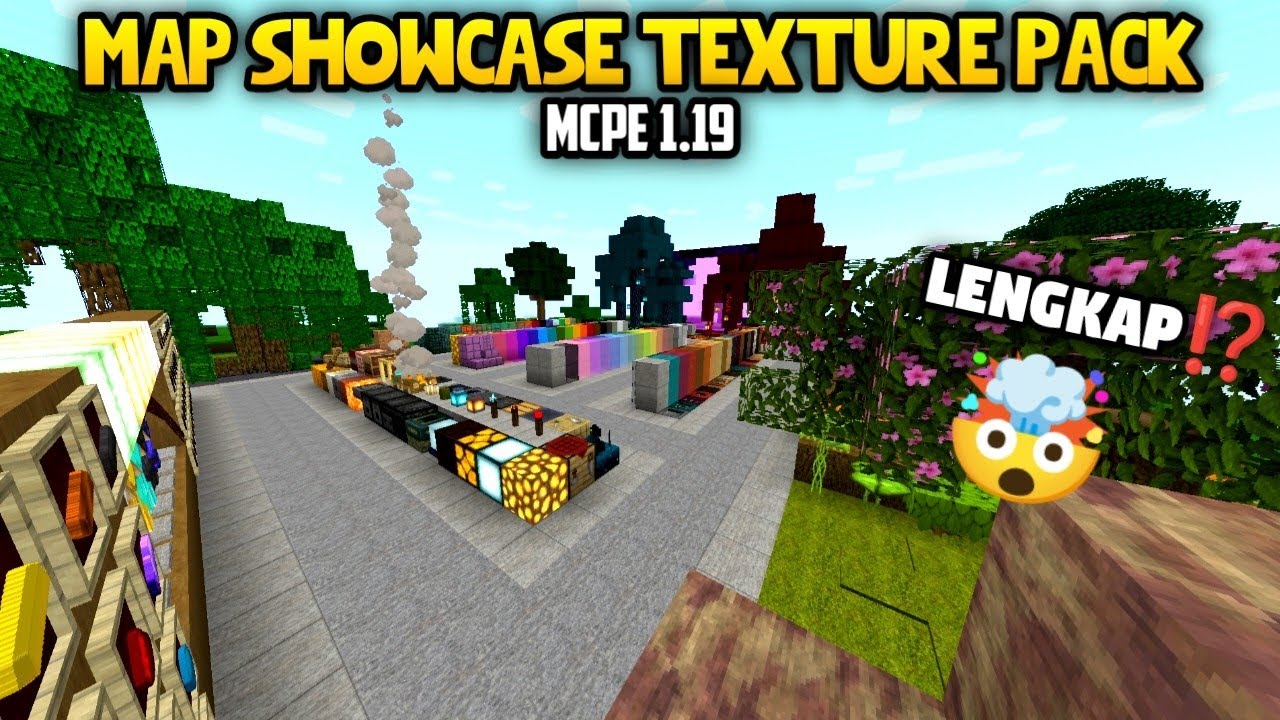 WOW🤯‼️ DOWNLOAD MAP SHOWCASE TEXTURE MCPE 1.19 FREE - YouTube