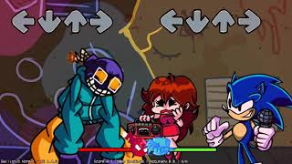 Friday Night Funkin Vs Whitty Remixed sonic Edition