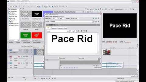 How to add text in Sony Vegas [Official Tutorial from Sony Vegas]