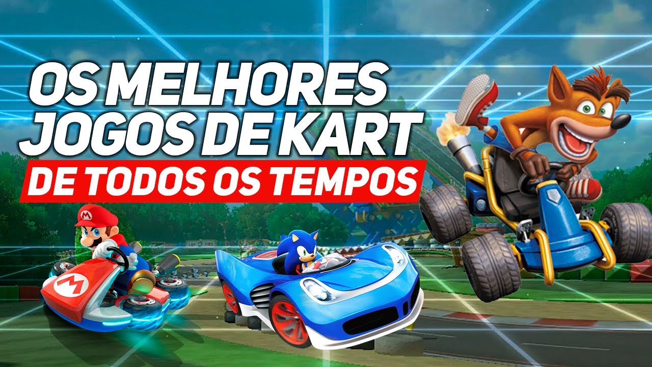 🎮🚘 OS MELHORES JOGOS DE CORRIDA NO ESTILO MARIO KART (KART