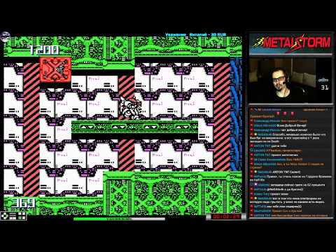 Juuryoku Soukou Metal Storm прохождение (J) | Игра на (Dendy, Nes, Famicom, 8 bit) 1991 Стрим RUS