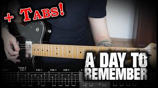 A Day to Remember - Mindreader (Guitar Cover w/Tabs)