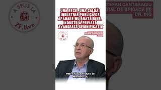 #ZFLive Industria publică de apărare nu arată bine. Industria privată avansează semnificativ