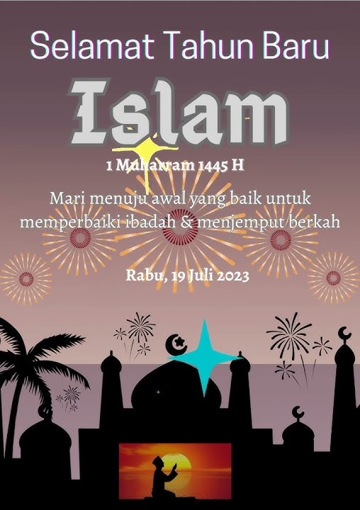 Status WA Selamat Tahun Baru Islam terbaru 2023