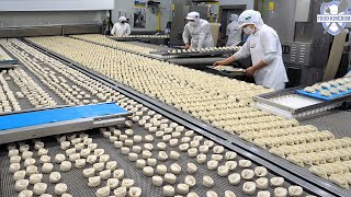 overwhelming! The largest mass-produced dumpling factory / Korean food factory