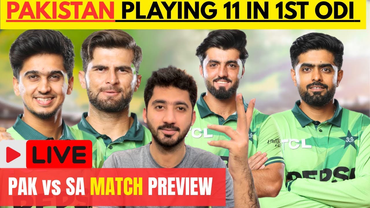 Pakistan R B Pakistan vs South Africa 1st ODI Preview | Pakistan Playing XI & Match ...