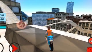 Kids MotorBike Roof Top Stunts #3 Boy Bike Rooftop Challenge - Android gameplay screenshot 3
